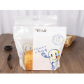 Food Grade Transparent OPP Toast Plastic Bag Packaging Stand Up Pouch toast bag